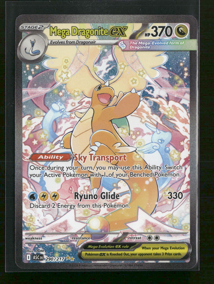 ME: Ascended Heroes Mega Dragonite ex #290/217