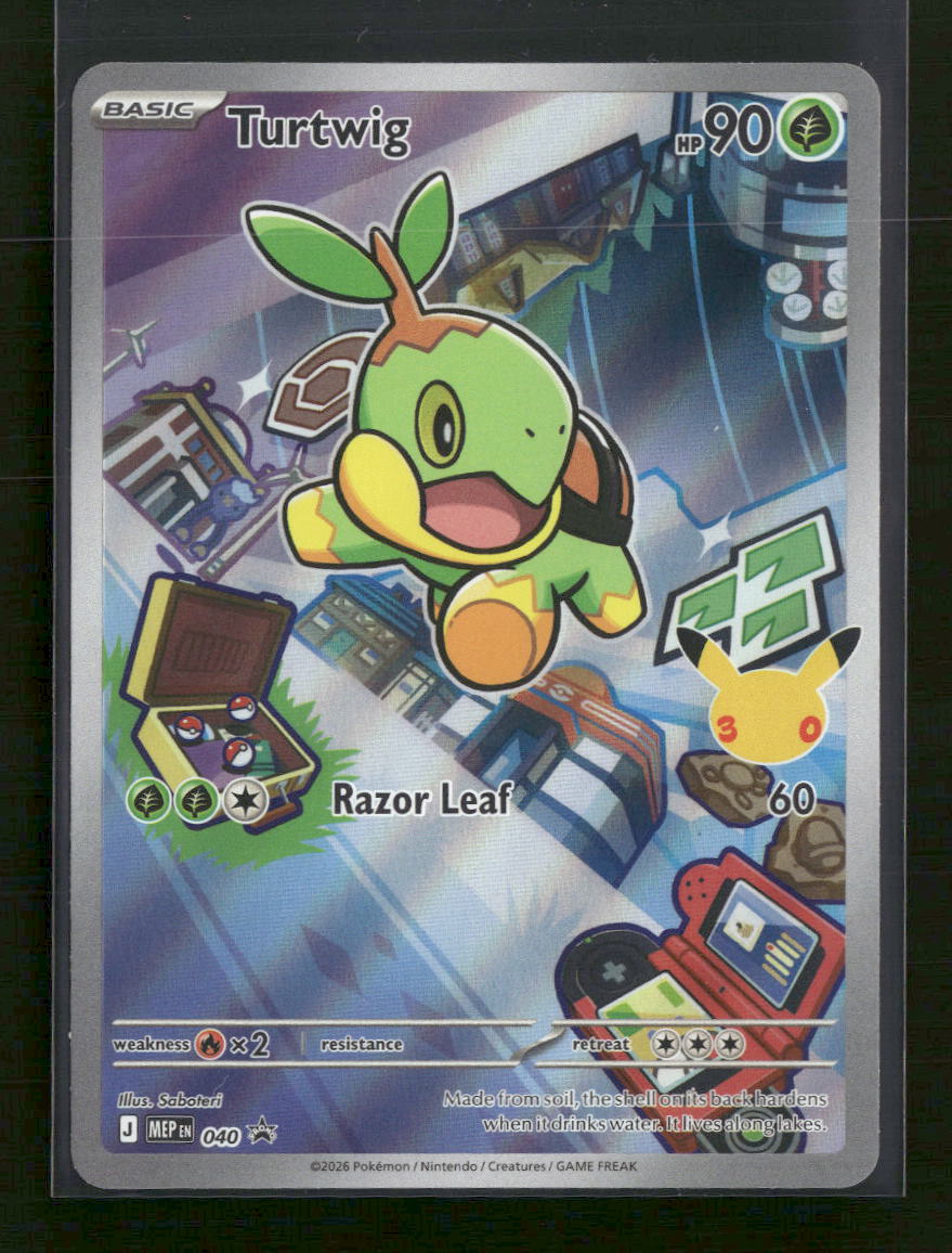 ME: Mega Evolution Promo Turtwig #040