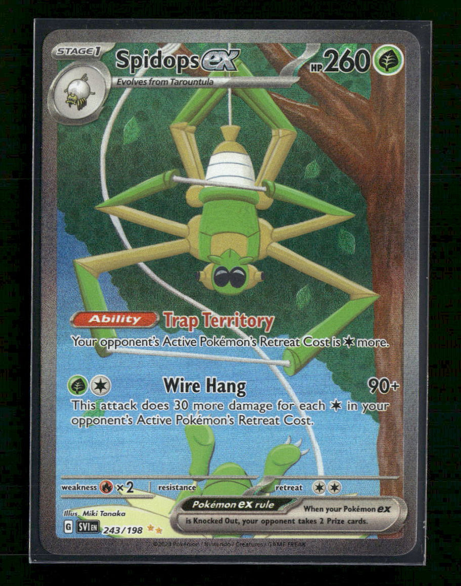 SV01: Scarlet & Violet Base Set Spidops ex #243/198