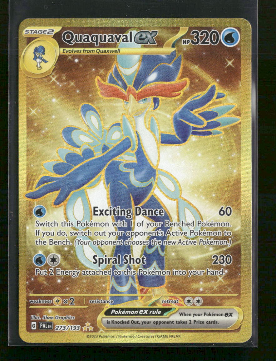 SV02: Paldea Evolved Quaquaval ex #273/193