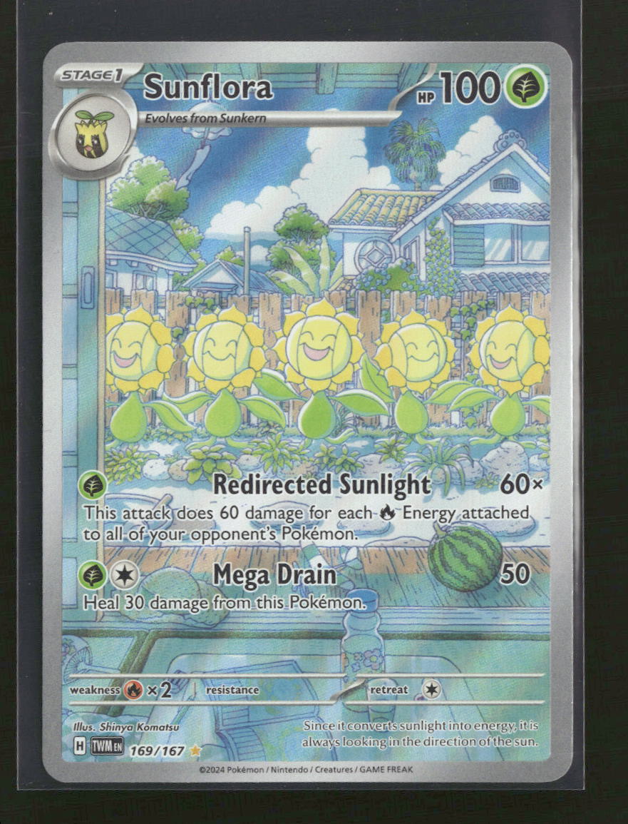SV06: Twilight Masquerade Sunflora #169/167