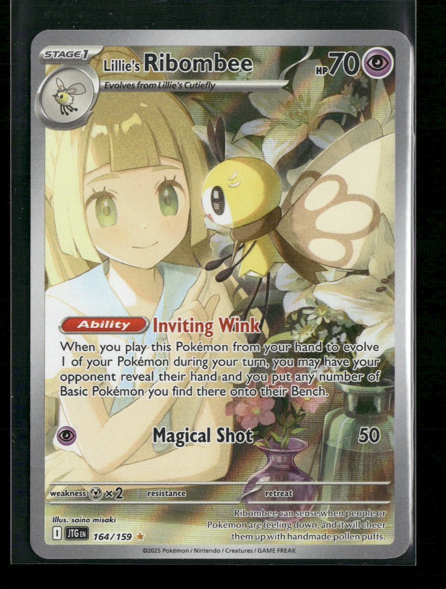 SV09: Journey Together Lillie's Ribombee #164/159