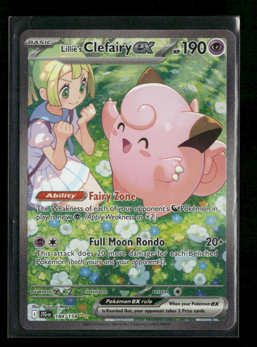 SV09: Journey Together Lillie's Clefairy ex #184/159