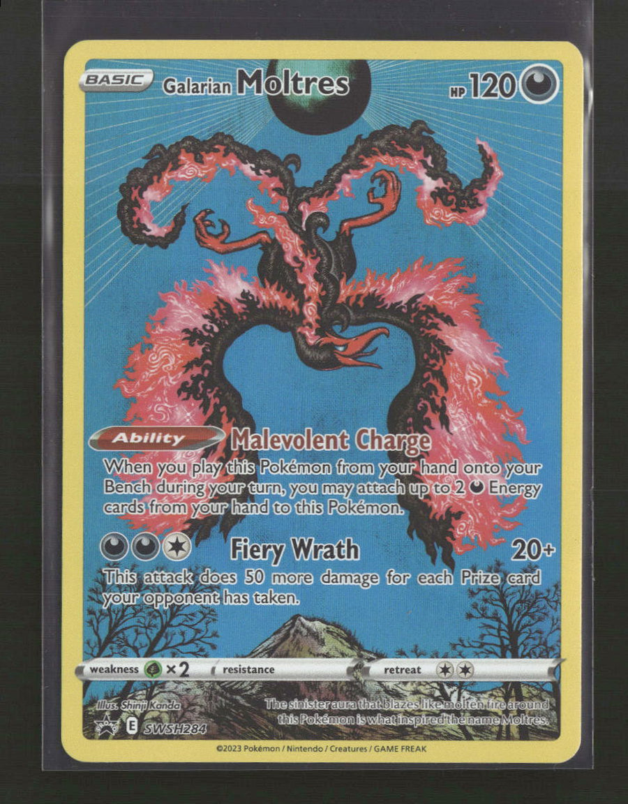 SWSH: Sword & Shield Promo Cards Galarian Moltres #SWSH284