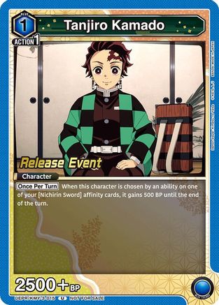 Tanjiro Kamado (015) (UEPR/KMY-3-015) - UEX05BT Demon Slayer Kimetsu no Yaiba Vol2 Release Event Cards