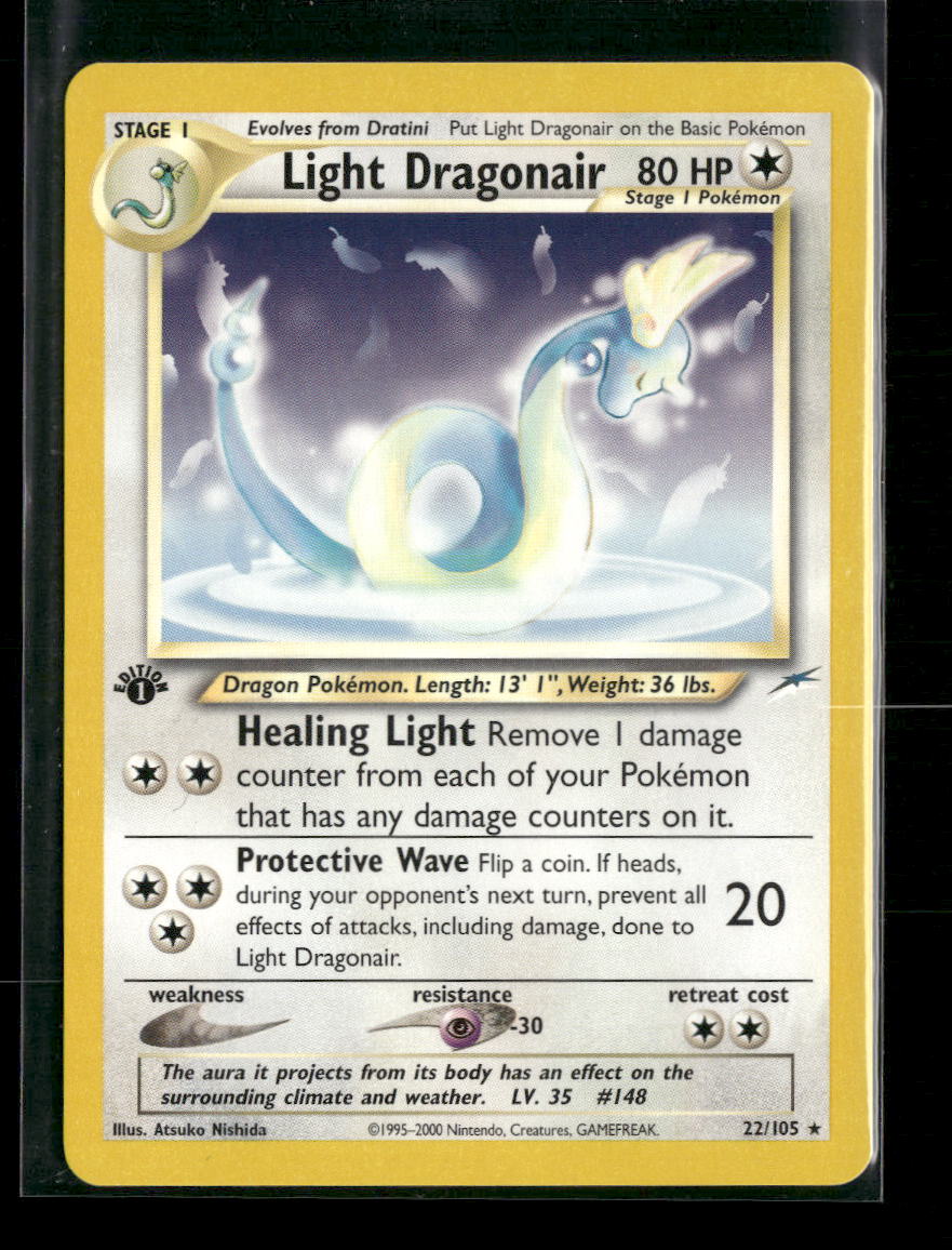 Neo Destiny Light Dragonair 1st Edition #022/105
