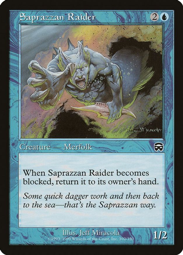 Saprazzan Raider | 102 | Mercadian Masques