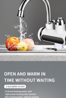 Electric Water Heater Tap With Display