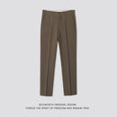 Mens Straight-leg Casual Pants Slim-fit Mature Style