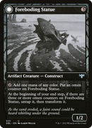 Foreboding Statue // Forsaken Thresher [Innistrad: Double Feature] Foil