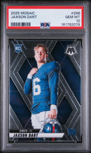 2025 Panini Mosaic Jaxson Dart 10 PSA #288