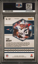 2021 Panini Mosaic Green Mosaic Tom Brady 10 PSA #137