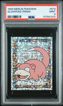 1999 Merlin Pokemon Slowpoke-Prism 9 PSA #S13