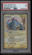 2006 Pokemon Ex Dragon Frontiers Dragon Frontiers Feraligatr-Holo 7 PSA #2
