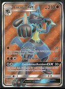 SM - Forbidden Light Lucario GX (Full Art) #122/131