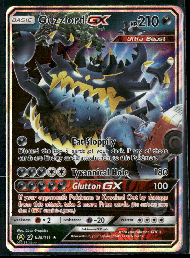 Alternate Art Promos Guzzlord GX #063a/111