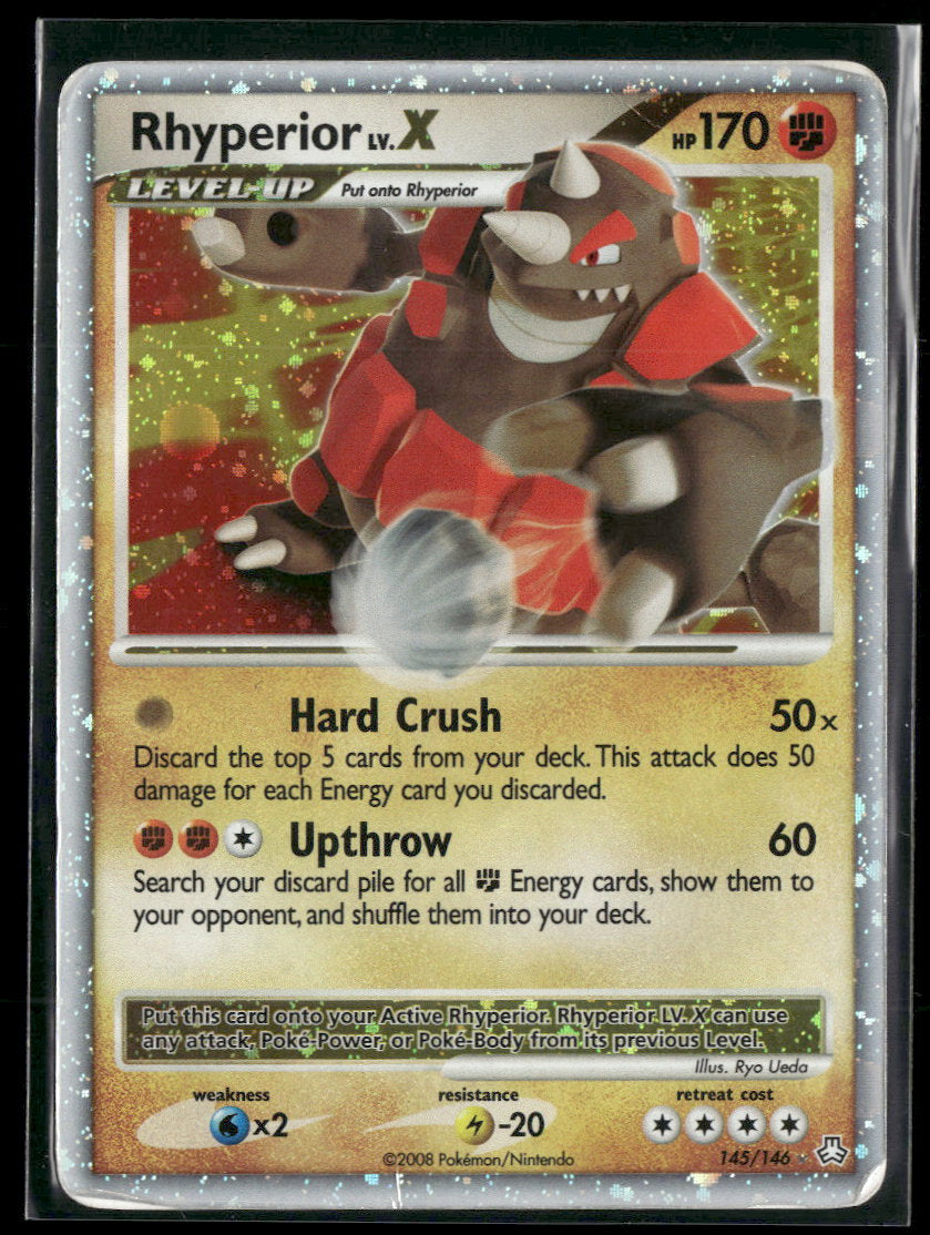 Legends Awakened Rhyperior LV.X #145/146 Damaged