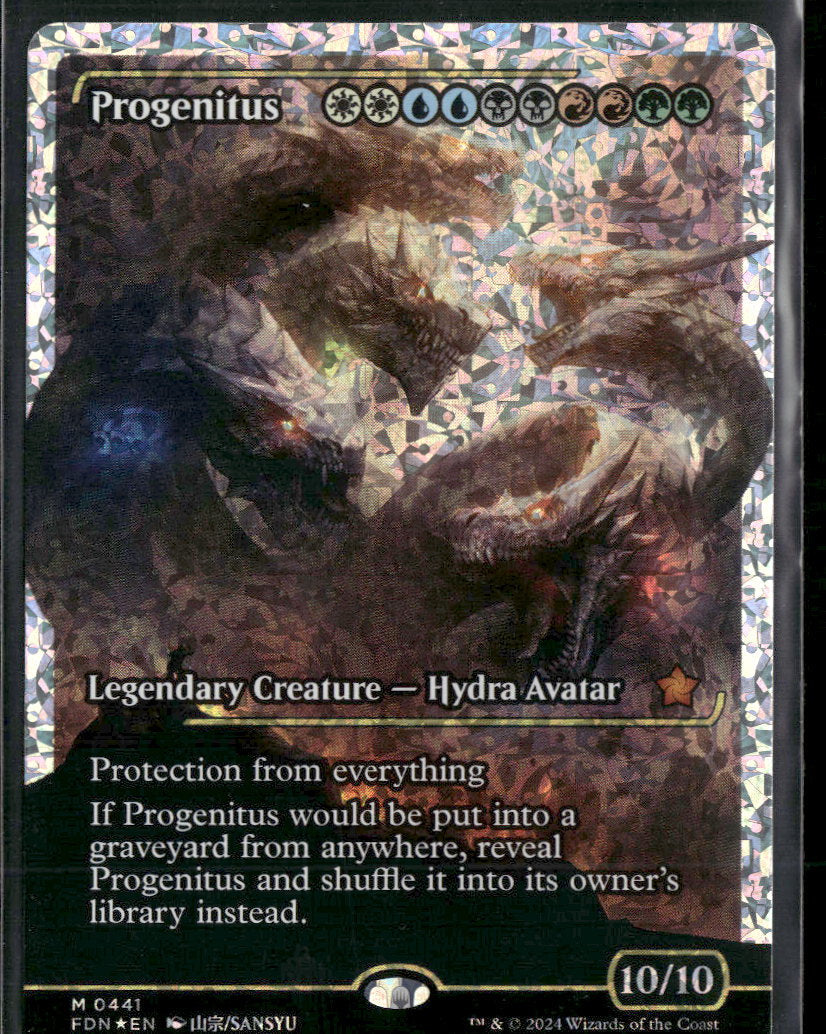 Foundations Progenitus (Showcase) (Fracture Foil) #441