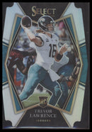 2021 Panini Select Silver Prizm Die Cut Trevor Lawrence Rookie #143