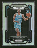 2023-24 Panini Prizm Prizms Silver Brandon Miller Rookie #152