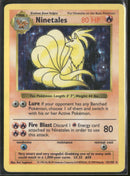 Base Set (Shadowless) Ninetales #012/102
