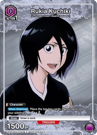 Rukia Kuchiki (051) (UEPR/BLC-1-051) - Union Arena Promotion Cards