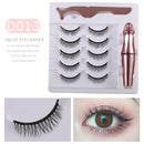 Mink Eyelashes Magnetic Eyelashes 5 Pairs Of Magnets