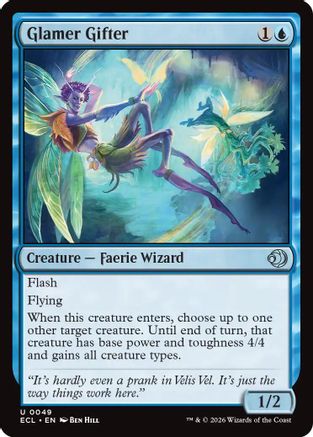 Glamer Gifter (ECL-049) - Lorwyn Eclipsed