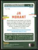 2023-24 Donruss Optic Copper Glitter Ja Morant #/99 #190