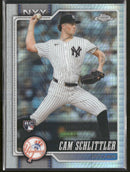 2026 Topps Chrome Prism Refractors Cam Schlittler Rookie #262
