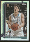 2025-26 Topps Chrome Refractor Kon Knueppel Rookie #254