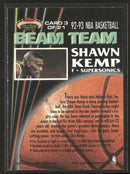 1992-93 Stadium Club Beam Team Members Only Shawn Kemp #3