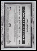 2022 Topps Museum Collection Signature Dual Relic Autographs Jose Ramirez #/199