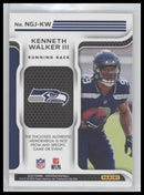 2022 Panini Certified New Gen Jersey Mirror Orange Kenneth Walker III /249