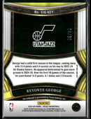 2024-25 Panini AU Neon Orange Pulsar Prizms Keyonte George #/30 Auto #SIG-KEY
