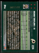 2007 Topps Copper Sean Taylor #/2007 #224