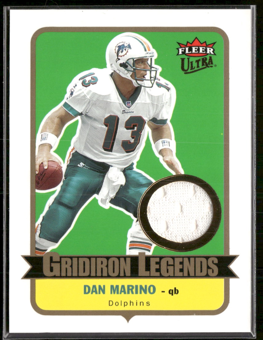 2007 Ultra Gridiron Legends Jerseys Dan Marino #GL-DM