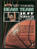 1992-93 Stadium Club Beam Team Members Only Jeff Hornacek #9