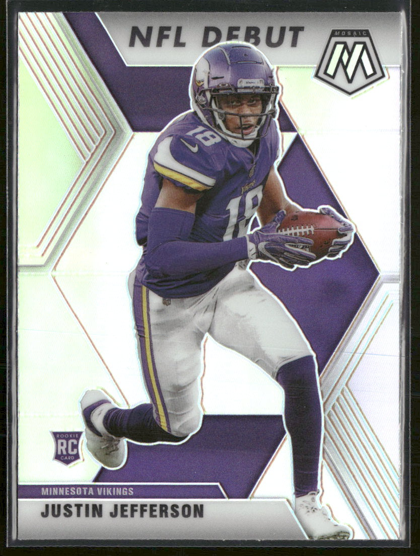 2020 Panini Mosaic Prizm Silver Justin Jefferson #270
