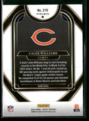 2024 Panini Select Black & Red Prizm Shock Caleb Williams Rookie #216