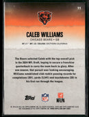 2025 Topps Signature Class Red Lava Caleb Williams #/25 #11
