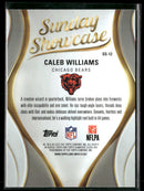 2025 Topps Signature Class Sunday Showcase Green Caleb Williams #/150 #SS-12