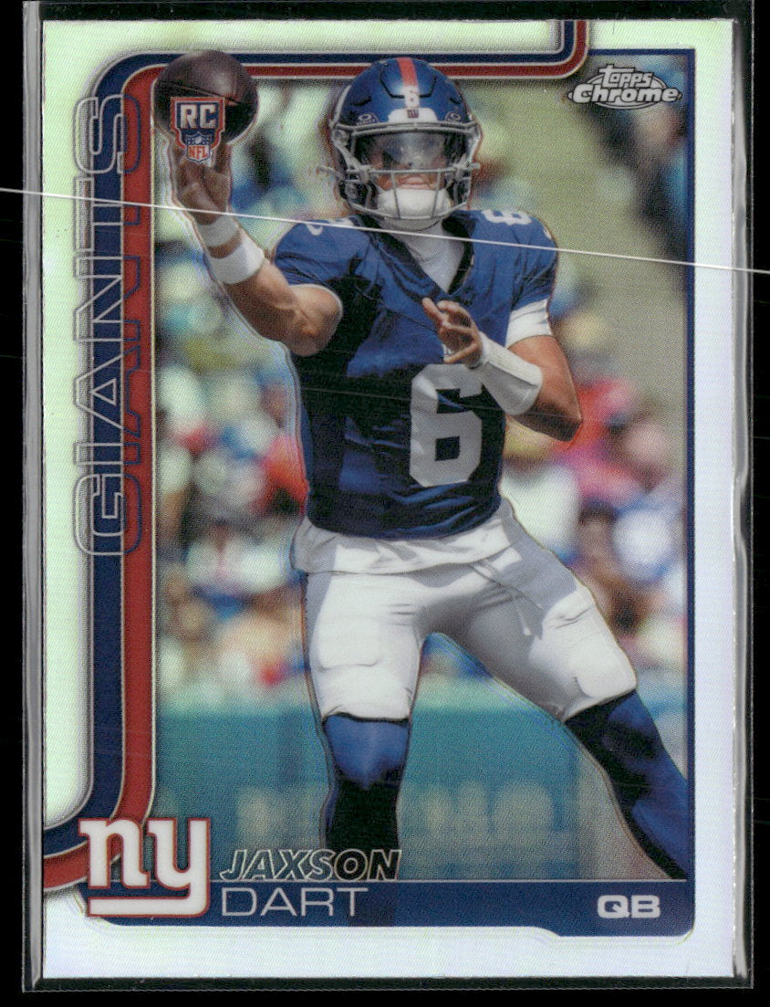 2025 Topps Chrome Refractor Jaxson Dart Rookie #306