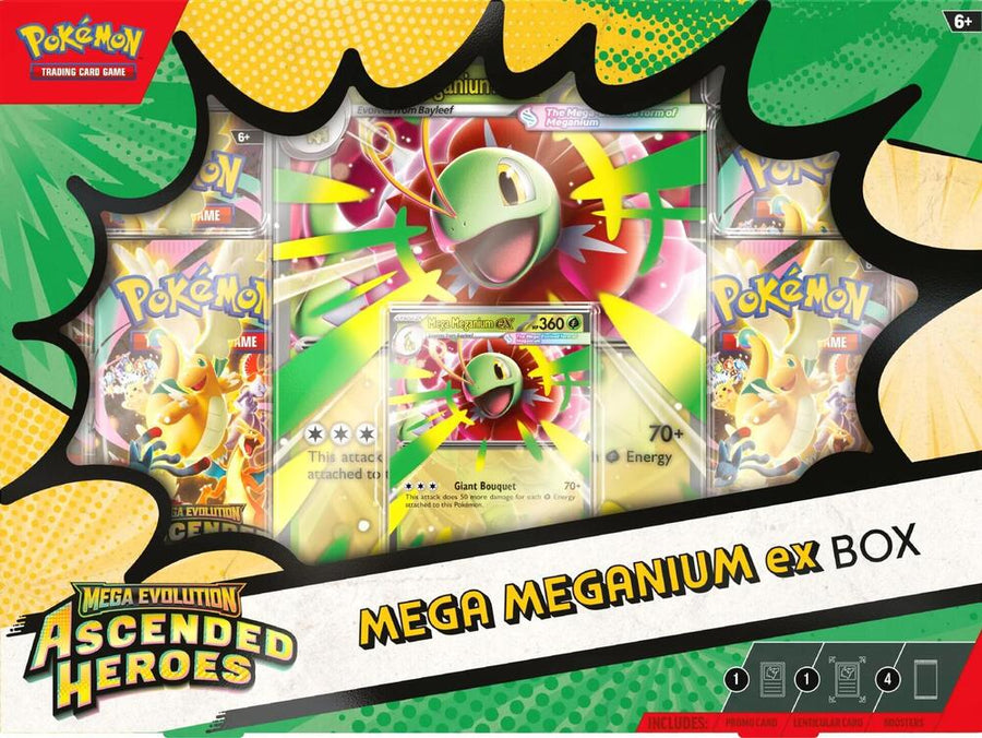 Pokemon TCG: Mega Evolution Ascended Heroes - Mega Meganium ex Box