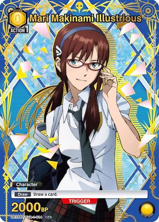 Mari Makinami Illustrious (014) (C*) (UE15BT/EVA-1-014) - UE15BT Evangelion New Theatrical Edition Foil