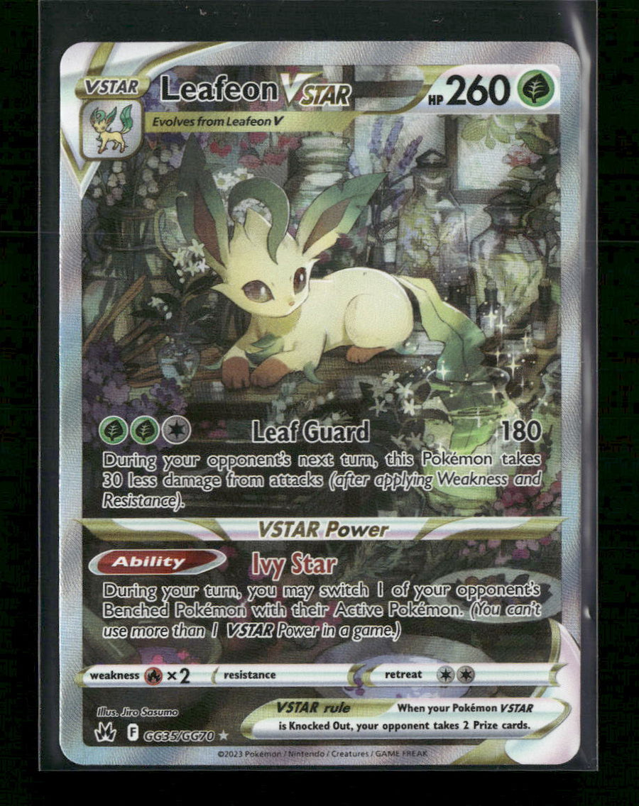 SWSH: Crown Zenith: Galarian Gallery Leafeon VSTAR #GG35/GG70