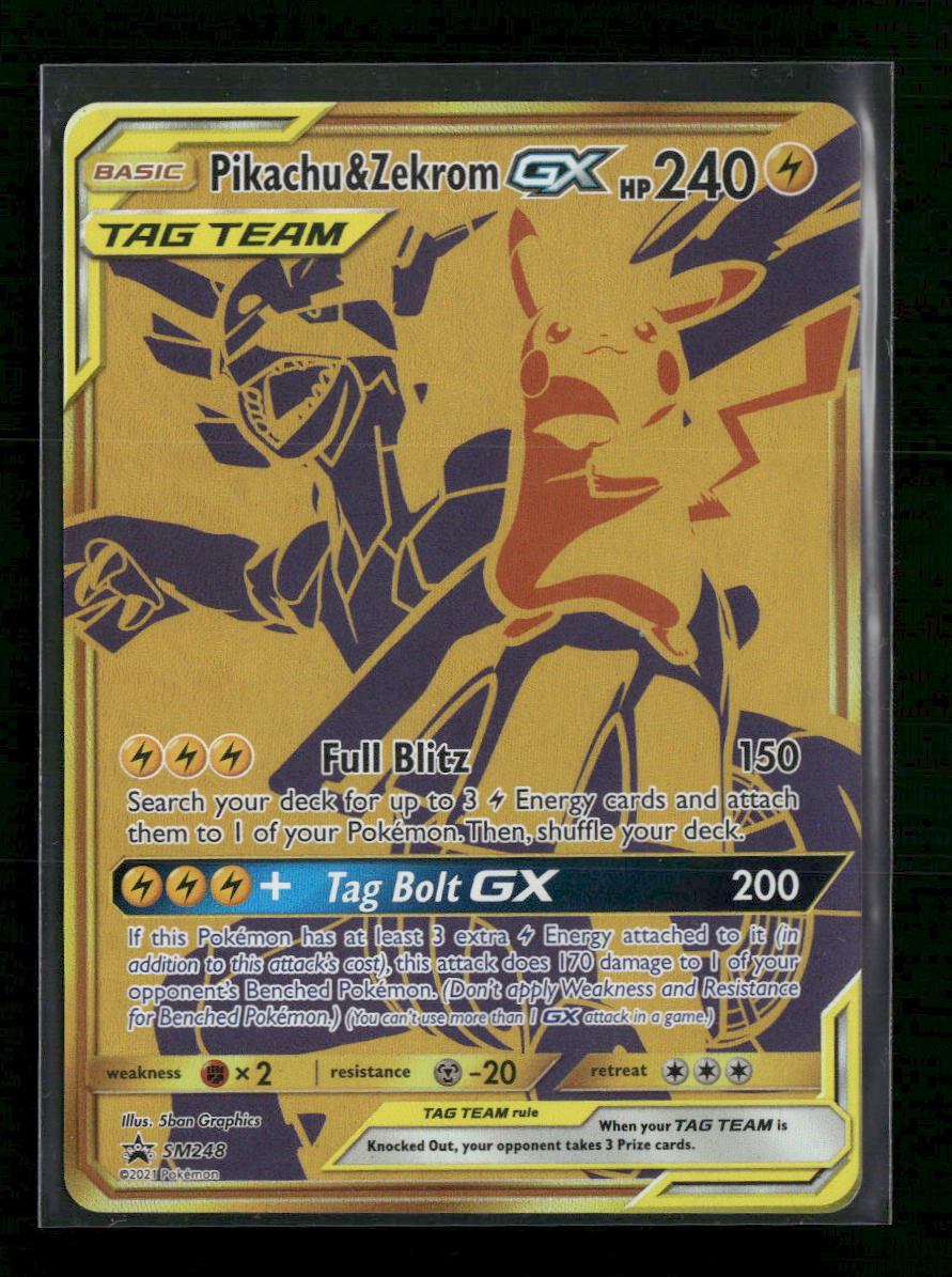SM Promos Pikachu & Zekrom GX #SM248