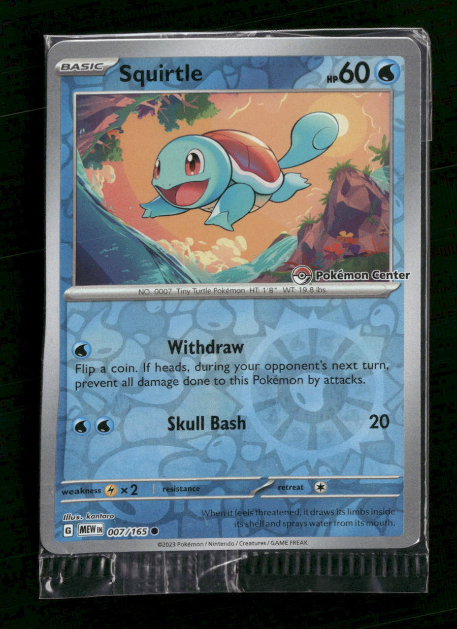 Miscellaneous Cards & Products Squirtle #007/165