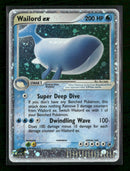 EX Sandstorm Wailord ex #100/100