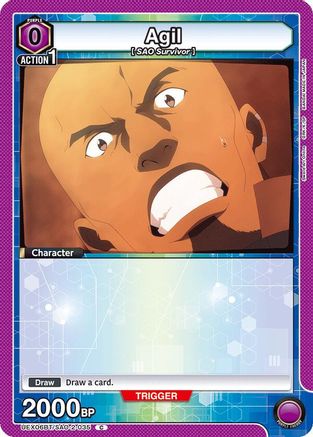 Agil (035) (UEX06BT/SAO-2-035) - UEX06BT Sword Art Online Vol2